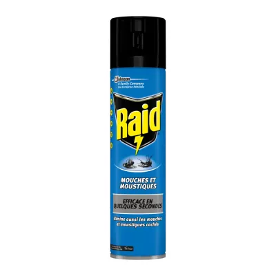 Insecticide mouches/moustiques 400ml - RAID