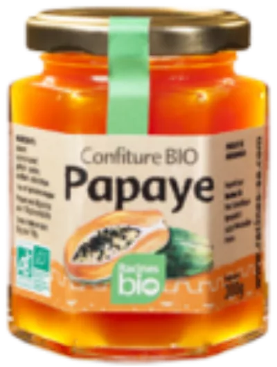 Confiture bio papaye RACINES BIO(12 x 200 g)