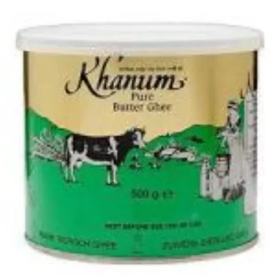 Beurre de cuisine KHANUM(12 x 500 g)