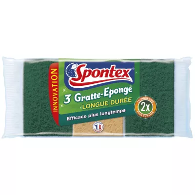 Sponge a lungo termine Scratch x3 - SPONTEX