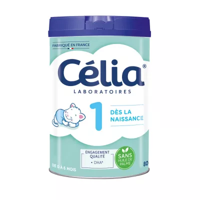 Lait en poudre 1er âge 800g - CÉLIA LABORATOIRES
