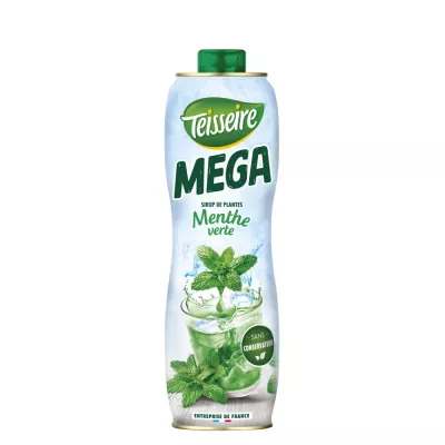 Green Mint Syrup Teisseire 1