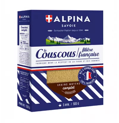 Couscous Complet Filière Française - ALPINA SAVOIE