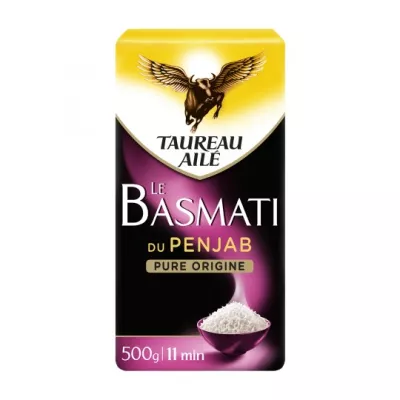Riz Basmati du Penjab 500g - TAUREAU AILE
