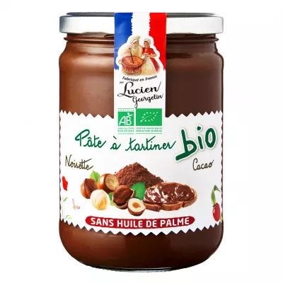 Organic Spread 600g Without Palm Oil - LUCIEN GEORGELIN