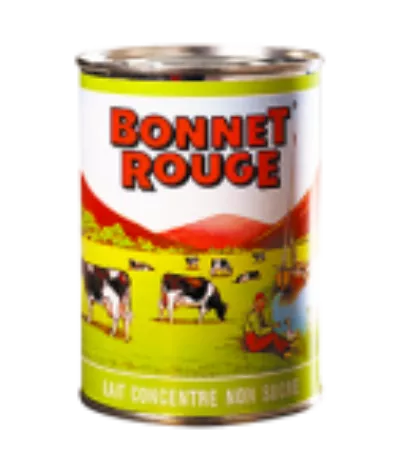 Lait concentré non sucré BONNET ROUGE (24 x 410 g)