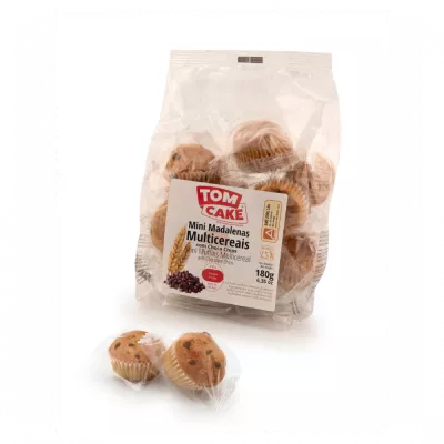 Multi Cereals With Chocolate Chips Mini Madeleines 180g