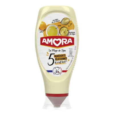 Mayonnaise de Dijon 5 ingrédients, 400g - AMORA