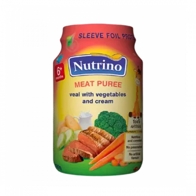 Nutrino Meat Puree - Beef With Mixed Vegetables And Cream