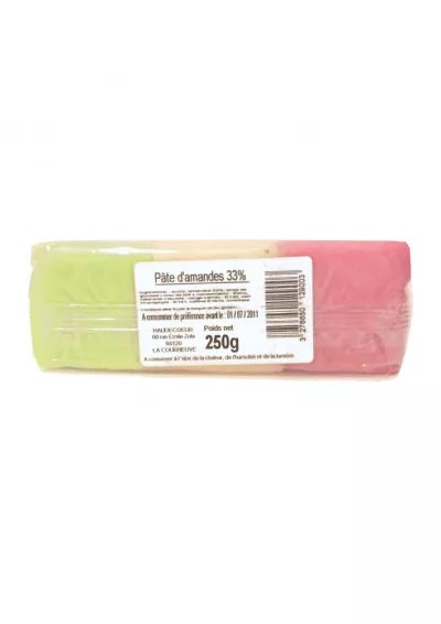 Almond unga 33% tricolor 250 g - PROFRUIT