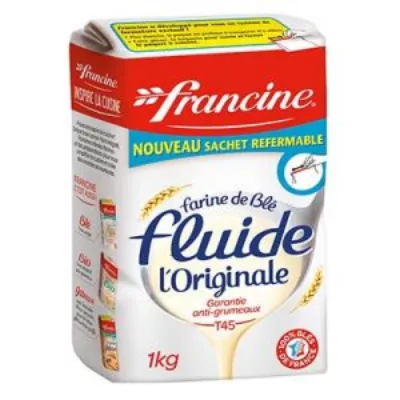 液态小麦粉 T45 1kg - FRANCINE