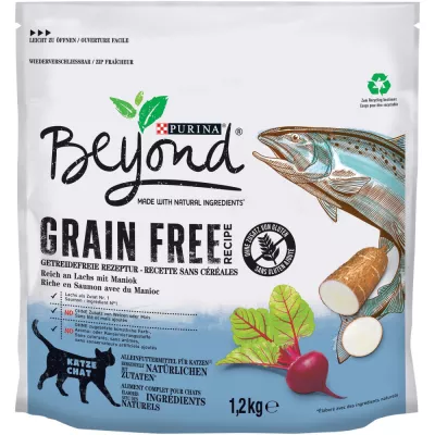 Croquettes Beyond pour chats au Saumon 1.2kg - PURINA