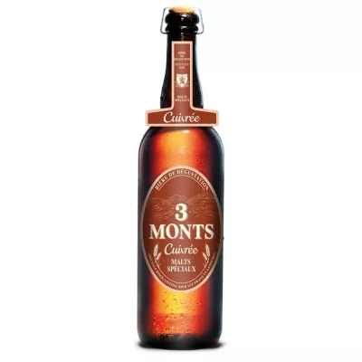 Bière Cuivrée Malt, 75cl - 3MONTS