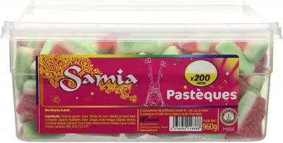 Bonbons pastèques halal x200 - SAMIA