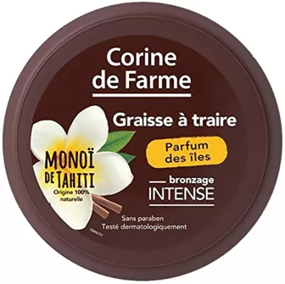 Graisse à traire bronzage intense au monoï  150ml - CORINE DE FARME