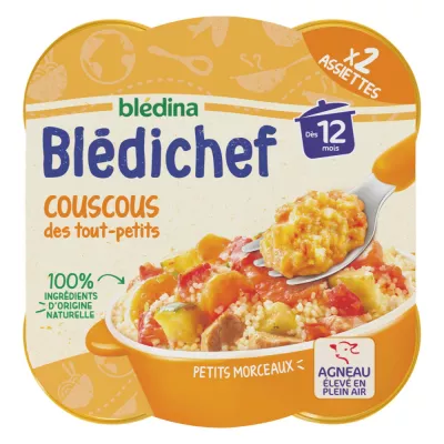 طبق طفل من 12 شهرًا من بلديكيف طفل صغير - BLÉDINA
