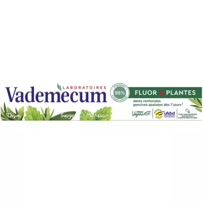 フッ素＆植物性二フッ素配合歯磨き粉 75ml - VADEMECUM