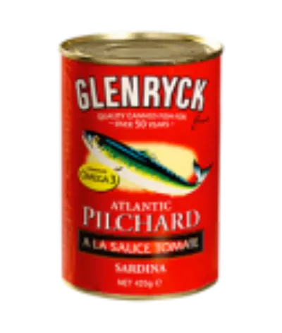 Pilchards à la sauce tomate GLENRYCK (24 x 155 g)