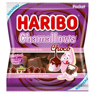 HARIBO チョコマシュマロ　200g 5袋 楽天市場】【5個セット】HARIBO ハリボー チョコマシュマロ 200g