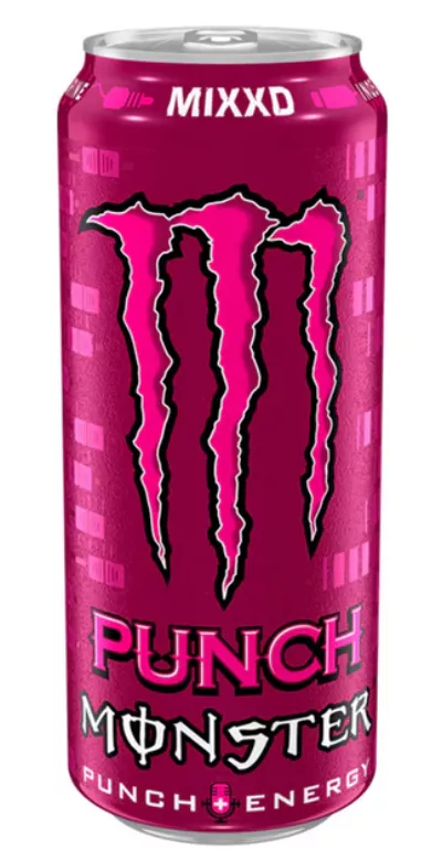 خط أنابيب مشروب الطاقة لكمة 50CL - MONSTER ENERGY