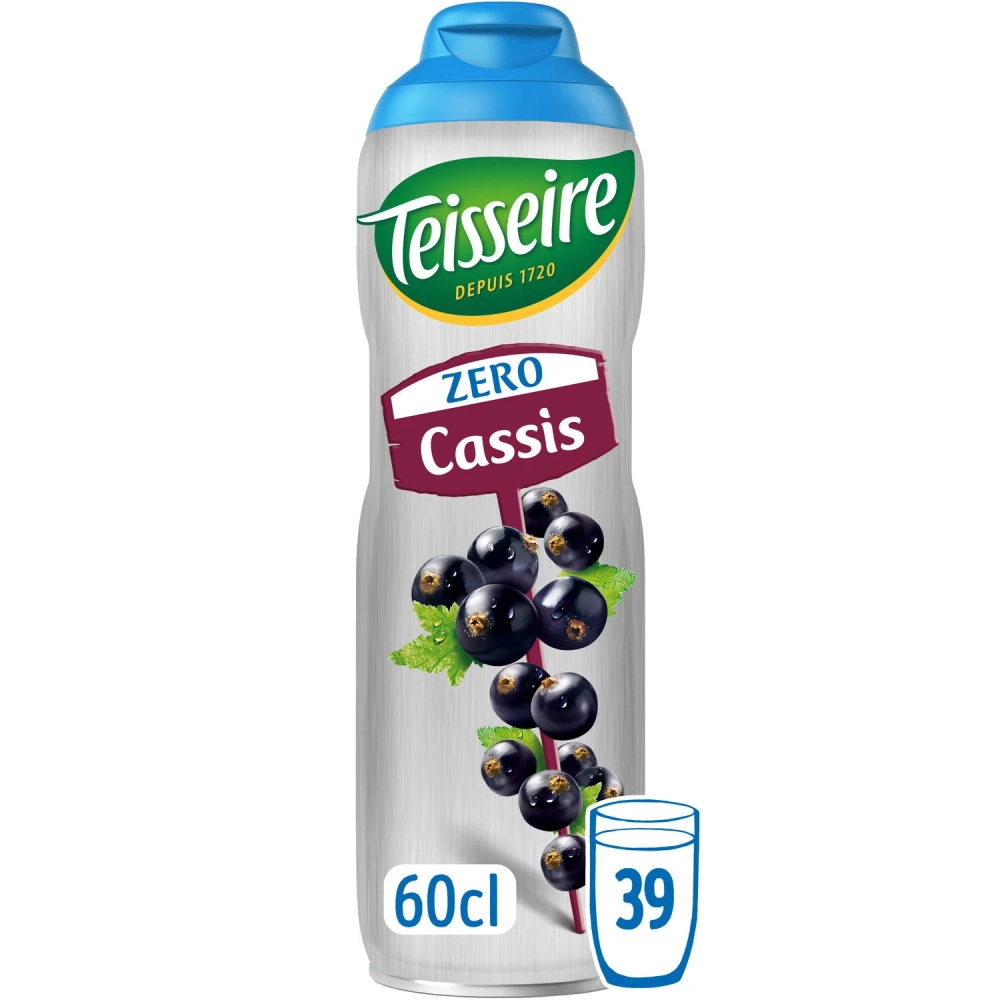 Teisseire Cassis Zero New Id 6