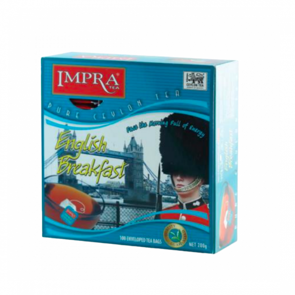 Impra,  Black Tea, English Breakfast,  2gx100