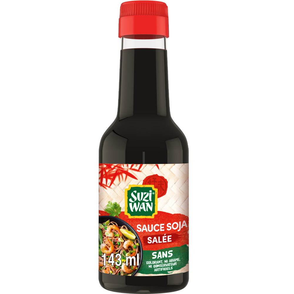 Sauce soja salée 143ml - SUZI WAN