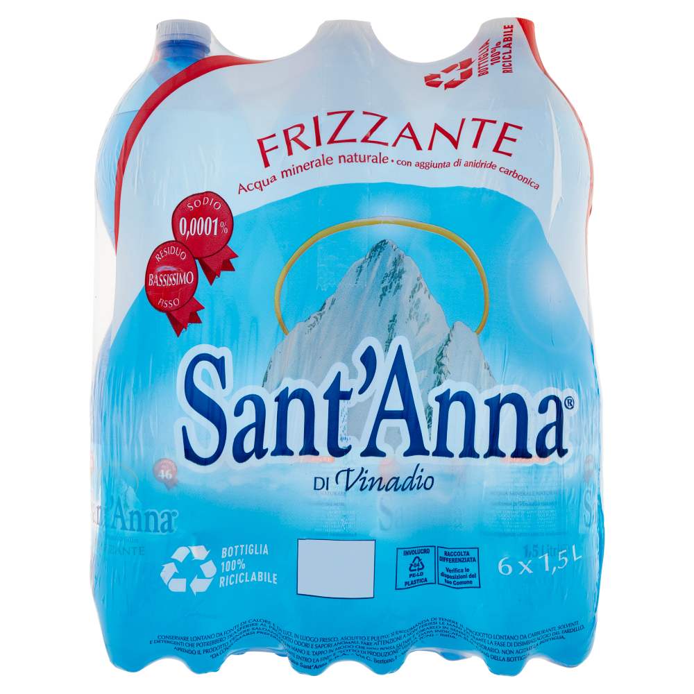 Acqua Sant'Anna Frizzante 6x150cl