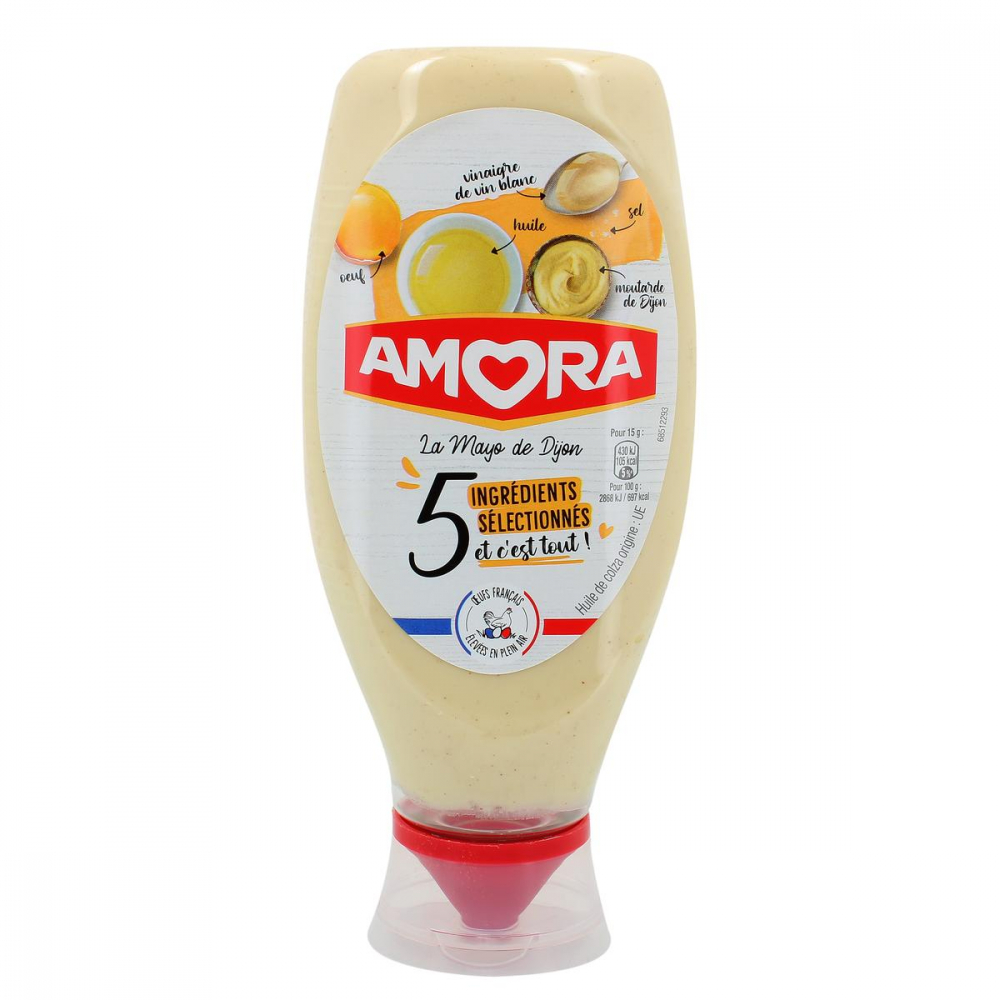 Dijonmayonaise 5 ingrediënten, 705 g - AMORA