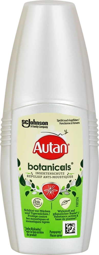 Lotion Répulsif Anti-Moustiques Botanicals 100ml - AUTAN