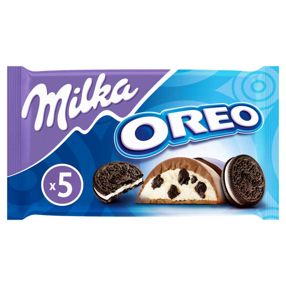 Barras de chocolate Oreo x5 185g - MILKA