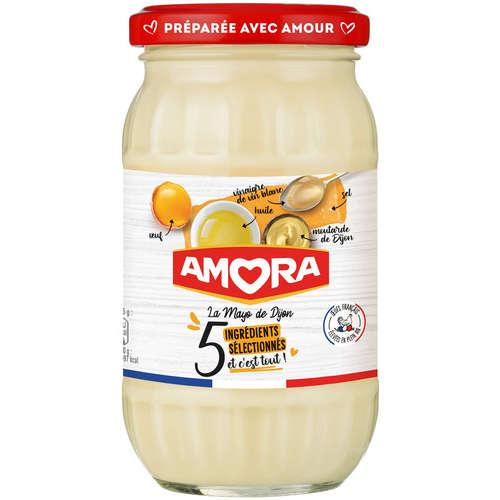 Dijon mayonnaise 5 ingredients, 235g - AMORA