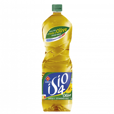 橄榄油之触 Isio 4； 1升 -  LESIEUR