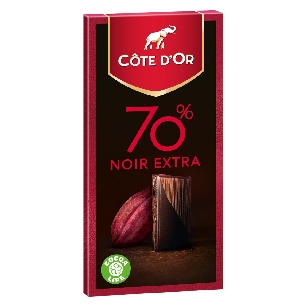 Tablette de chocolat noir 100g - COTE D'OR