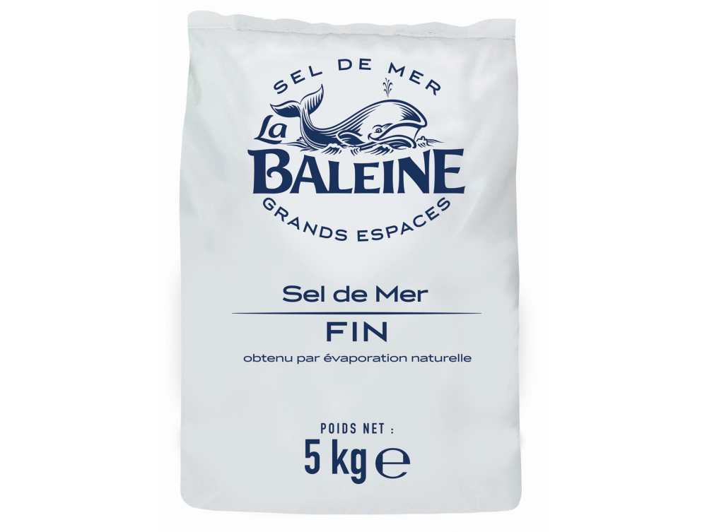 细干海盐 5 公斤 - LA BALEINE