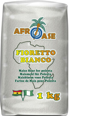 Flour De Mais Blanc (Folie) 10 x 1 kg - Afroase