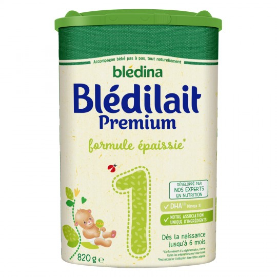 Blédilait Premium-Milchpulver für das 1. Lebensjahr, 820 g - BLÉDINA