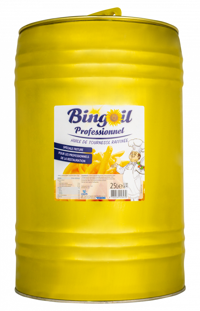 Huile de friture 25L - BINGOIL