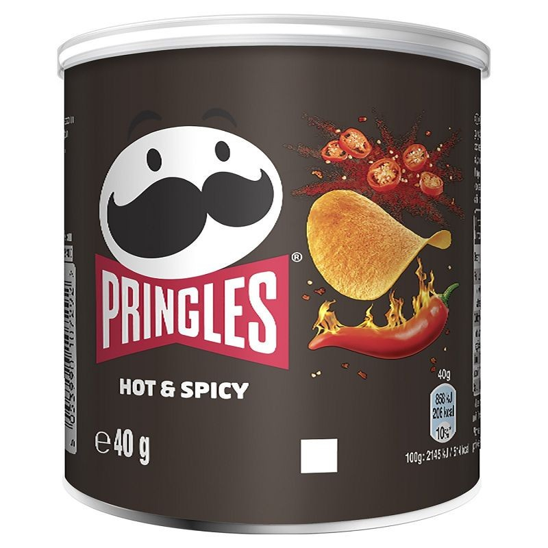 Chips Hot & Spicy Boite 40g - PRINGLES