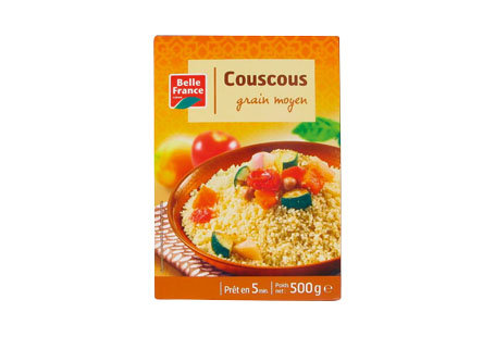 Couscous Grain Moyen 500G (5x100G) - BELLE FRANCE