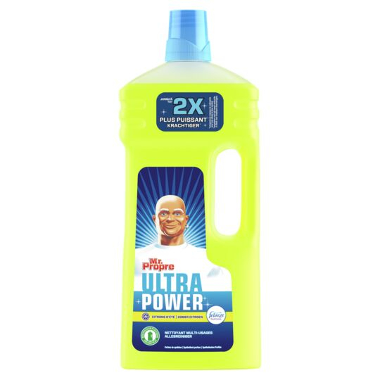 MR PROPRE NETTOYANT MULTI-USAGES PUISSANT ULTRA POWER CITRON D'ÉTÉ 1.5L