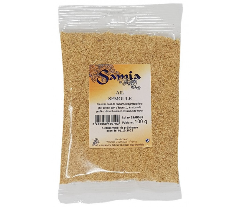 大蒜粗面粉 100g - SAMIA