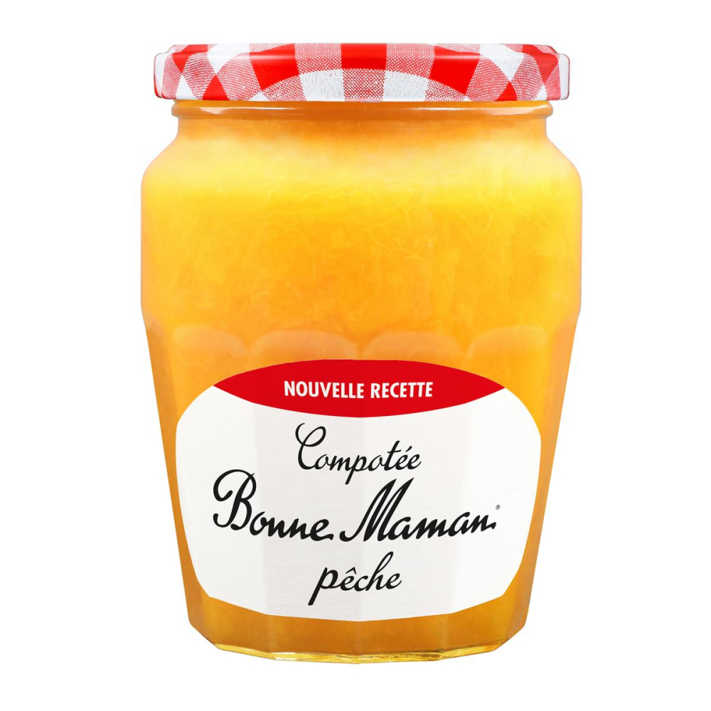 590g Comp Peche Bm - BONNE MAMAN