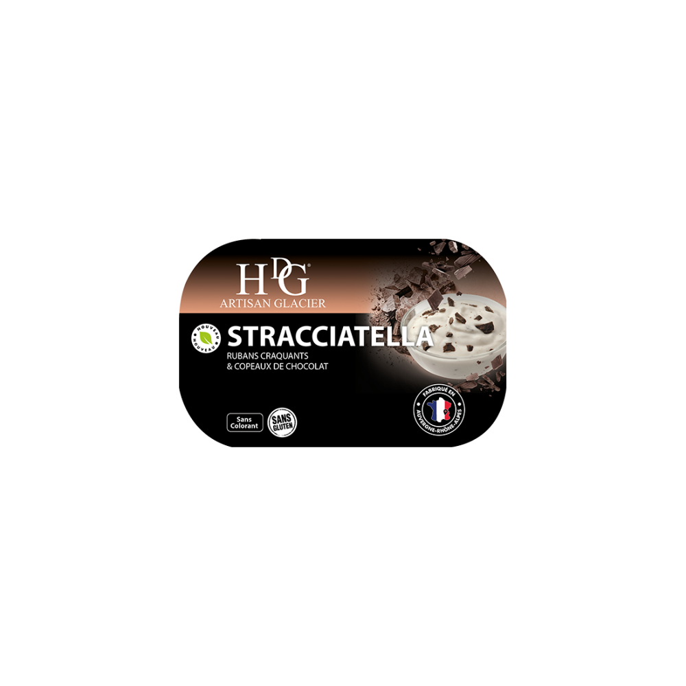 Stracciatella Ice Cream 487.5g - Ice Cream Stories