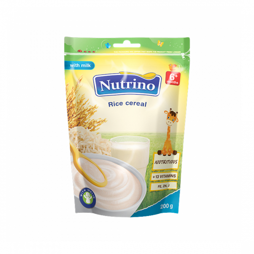 Nutrino With Milk - Rice Cereal