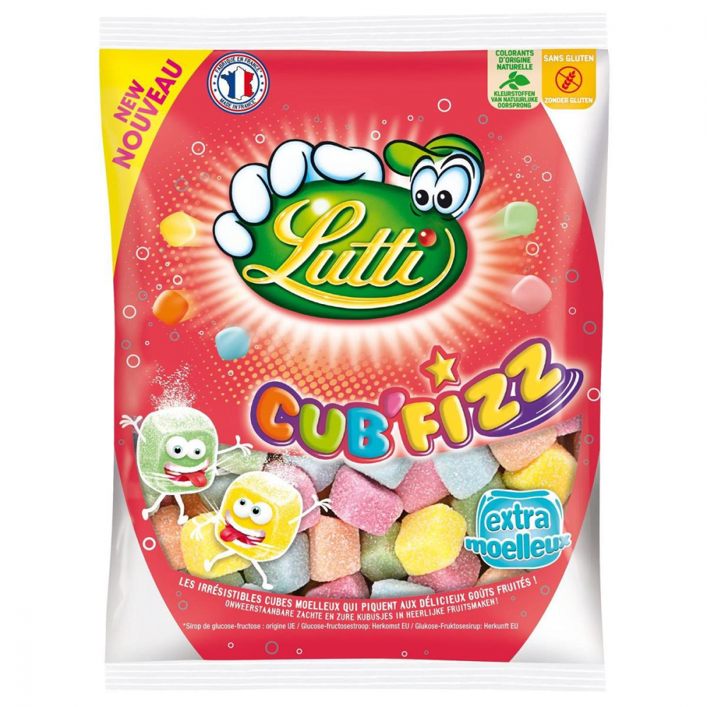 Bonbons Cub Fizz Original 200g - LUTTI