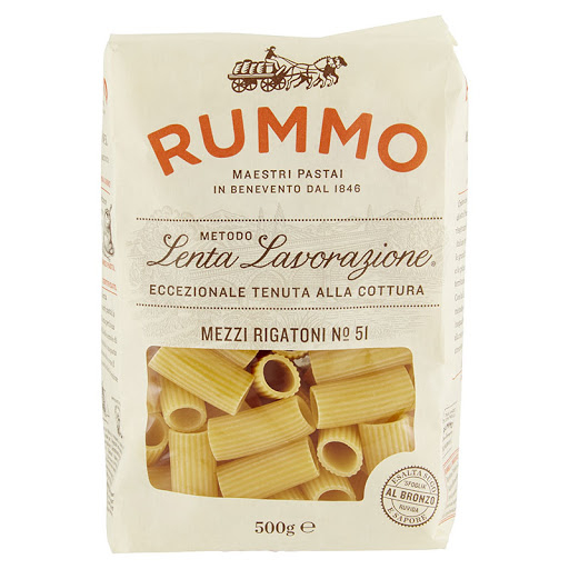 Mezzi Rigatoni n°51  500g - RUMMO