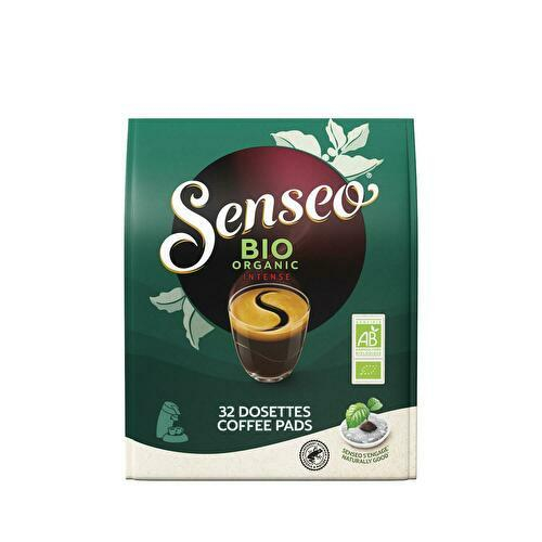 Biologische koffie Biologische Intense X32-pads - SENSEO