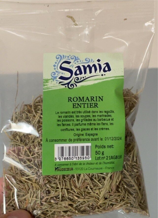 Hele Rozemarijn 50g - SAMIA