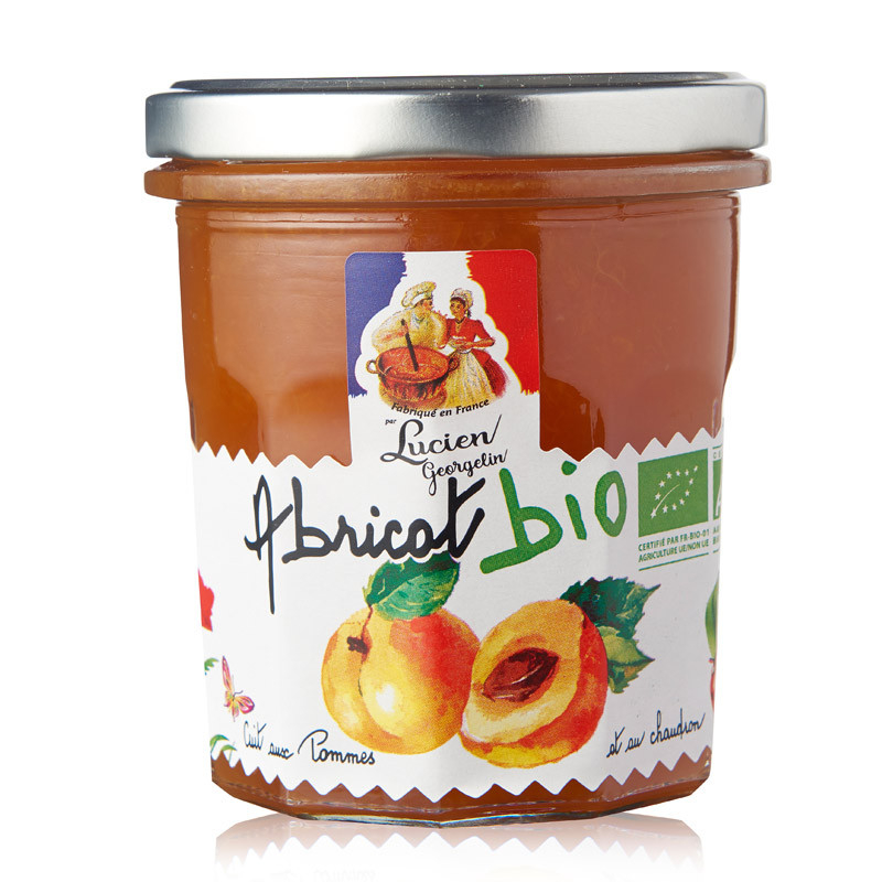 Bio-Aprikosen-Fruchtzubereitung Herkunft Frankreich * 320g - LUCIEN GEORGELIN